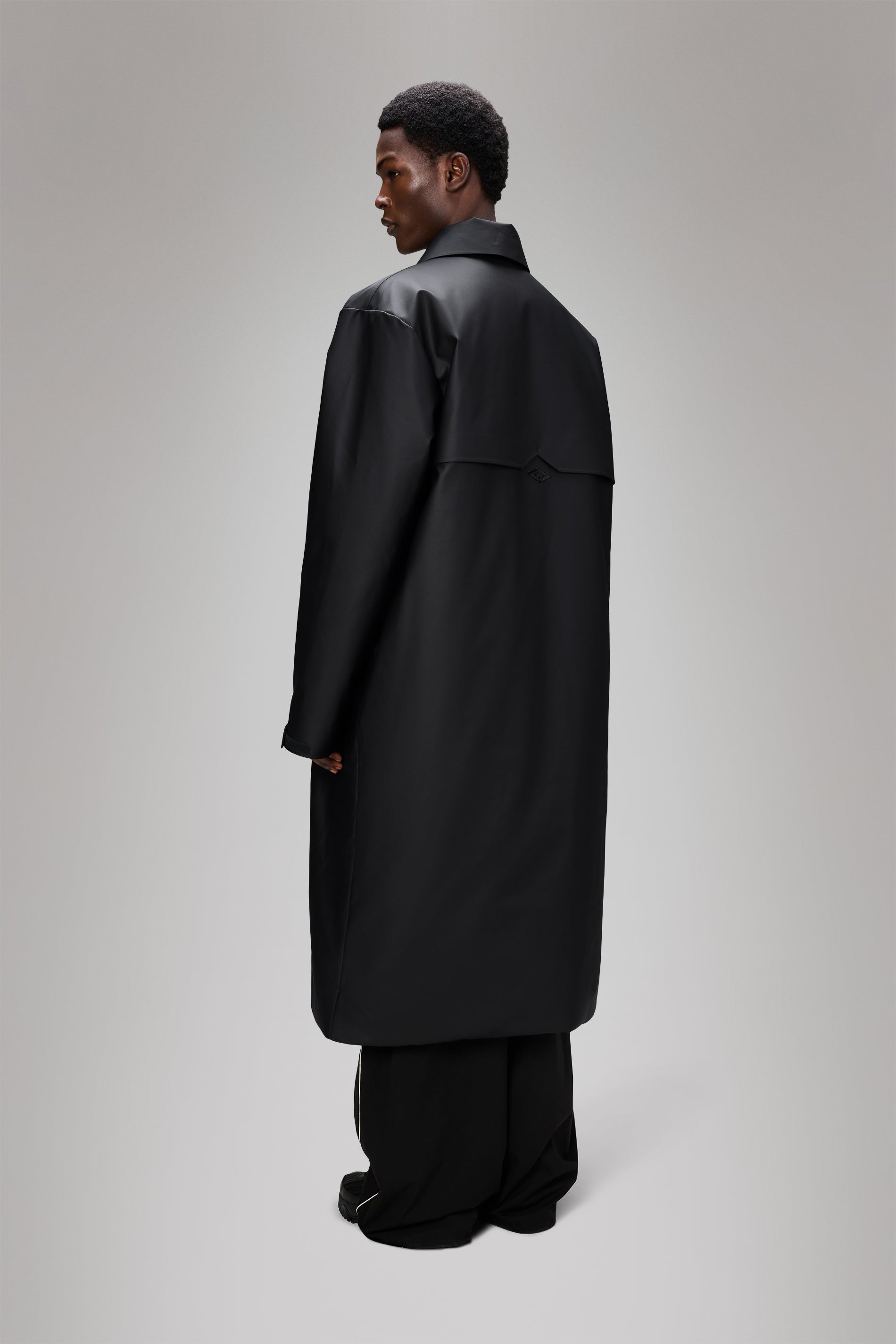 Rains Rains x Umbro Manager Coat Black Jacket