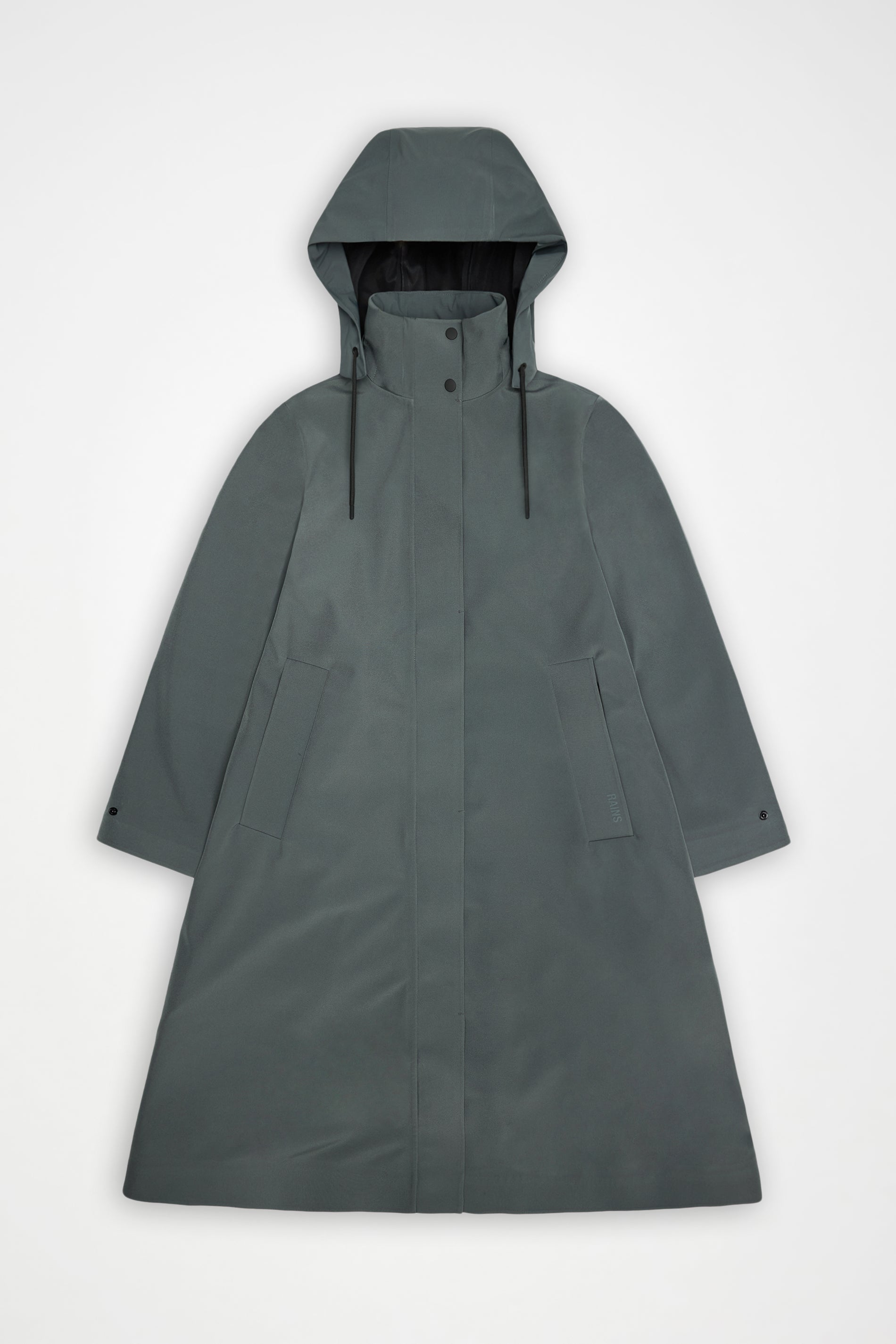 RAINS Suva Softshell A-Line W Jacket Dark Grey Jacket