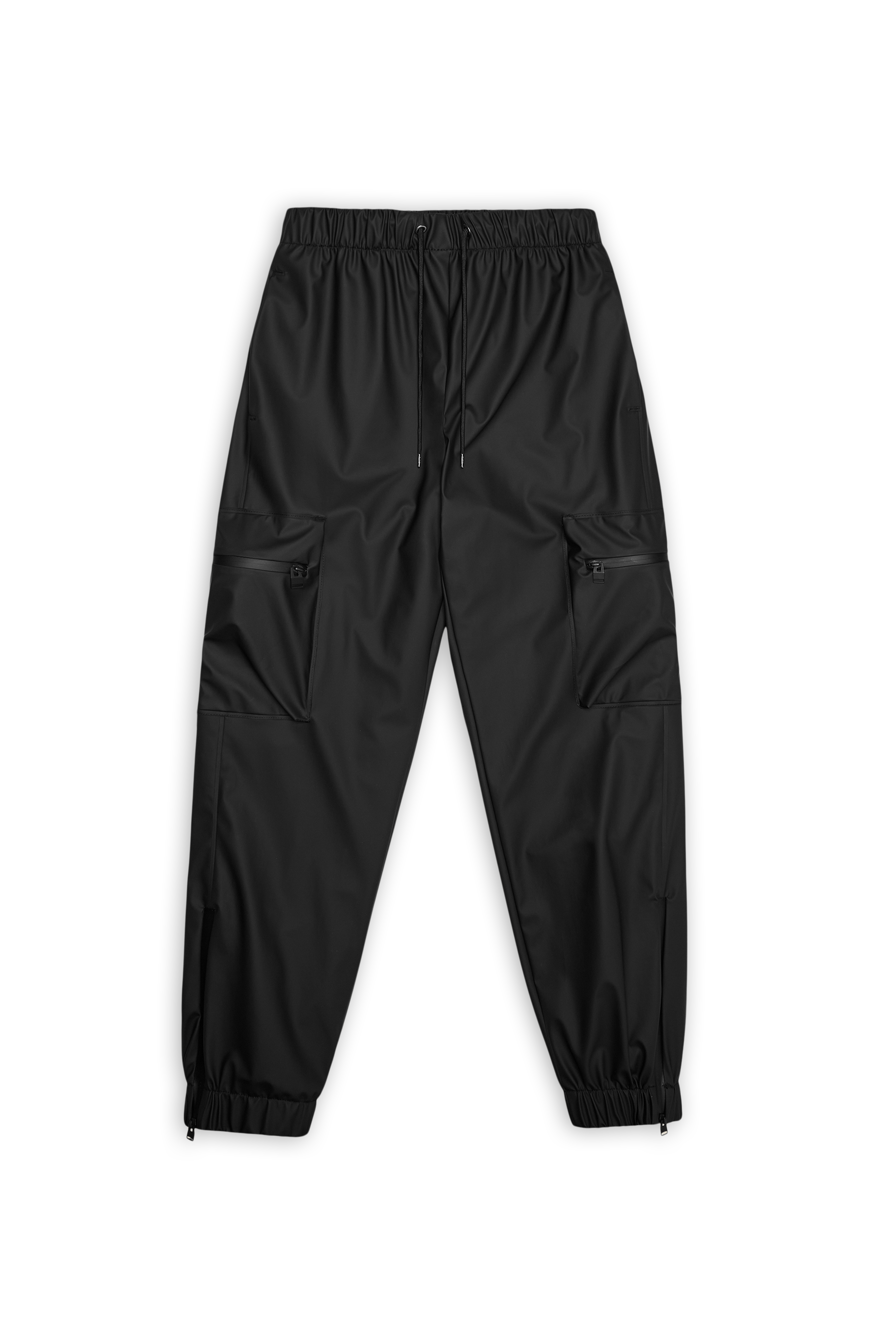 RAINS Cargo Rain Pants Regular Black Pants