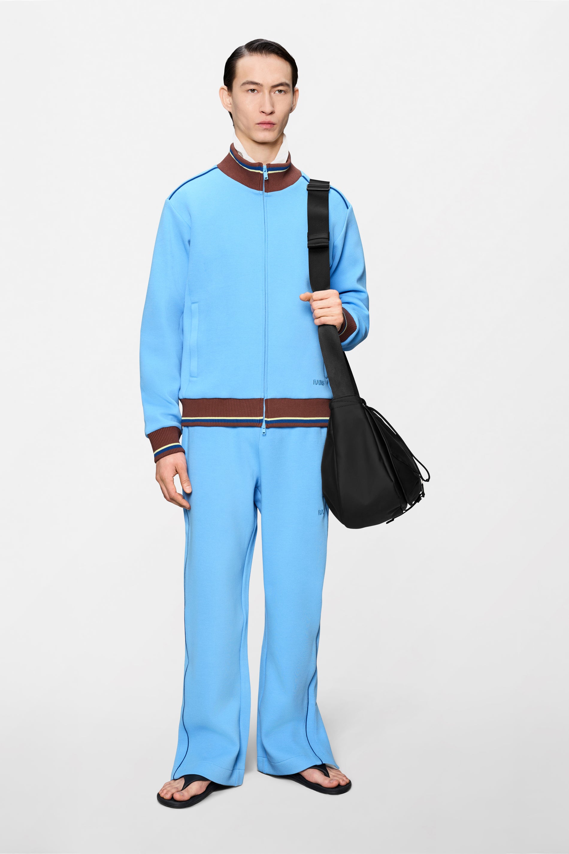 RAINS Downtime Track Top Melt Jacket