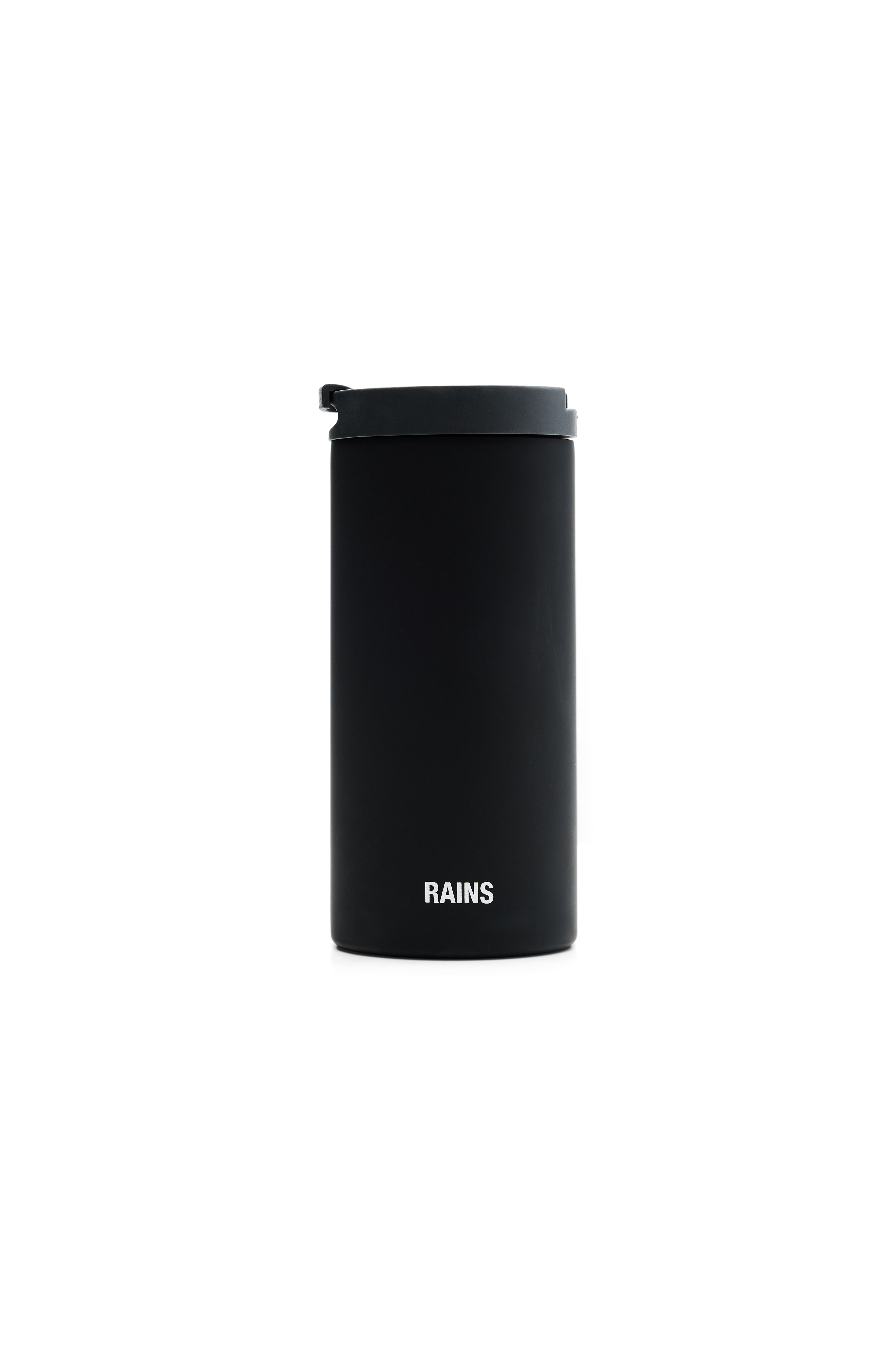 RAINS Stainless Steel Tumbler 450ml Black Drink wear