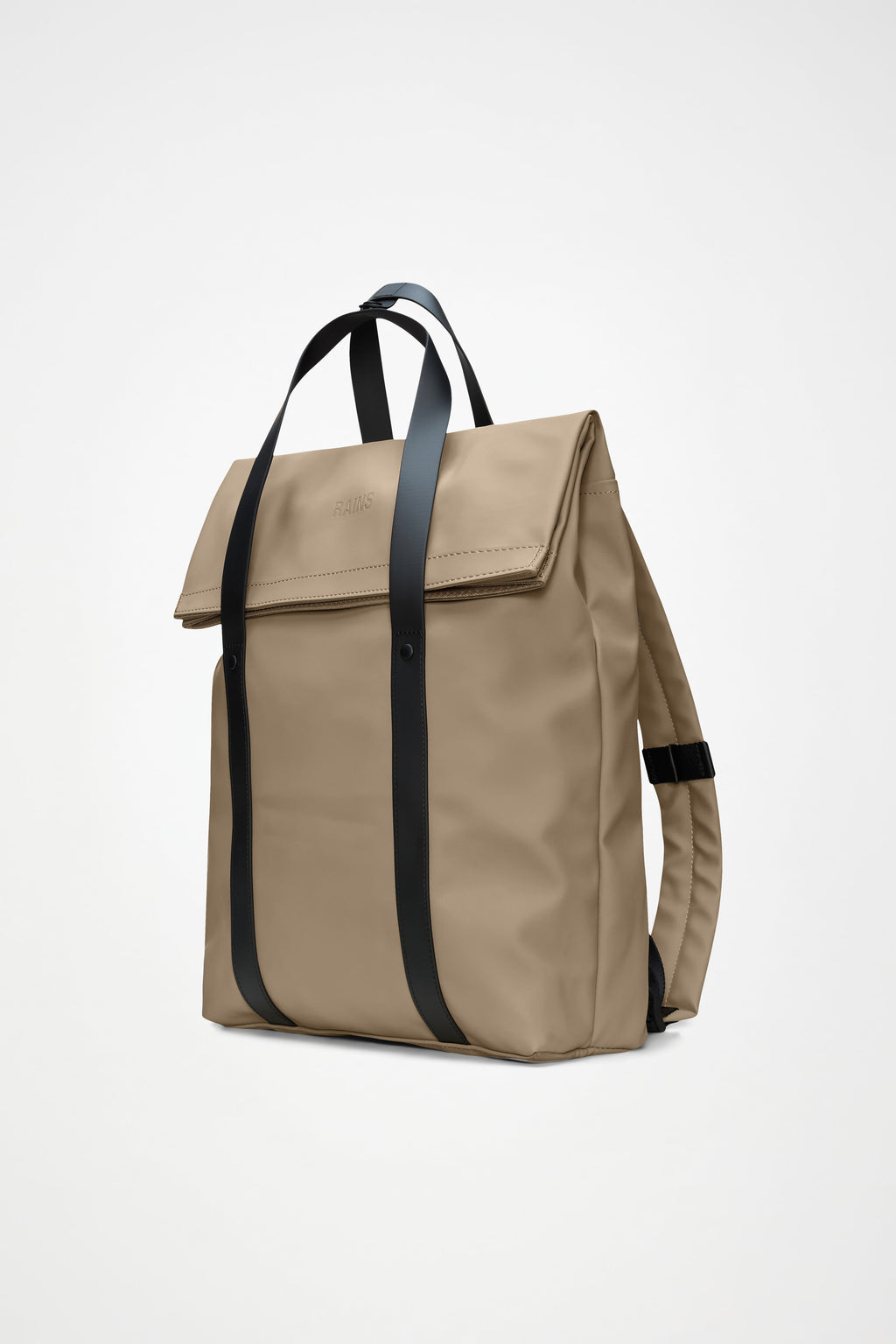 Rains® 2 Way Tote Backpack in Beige for $140