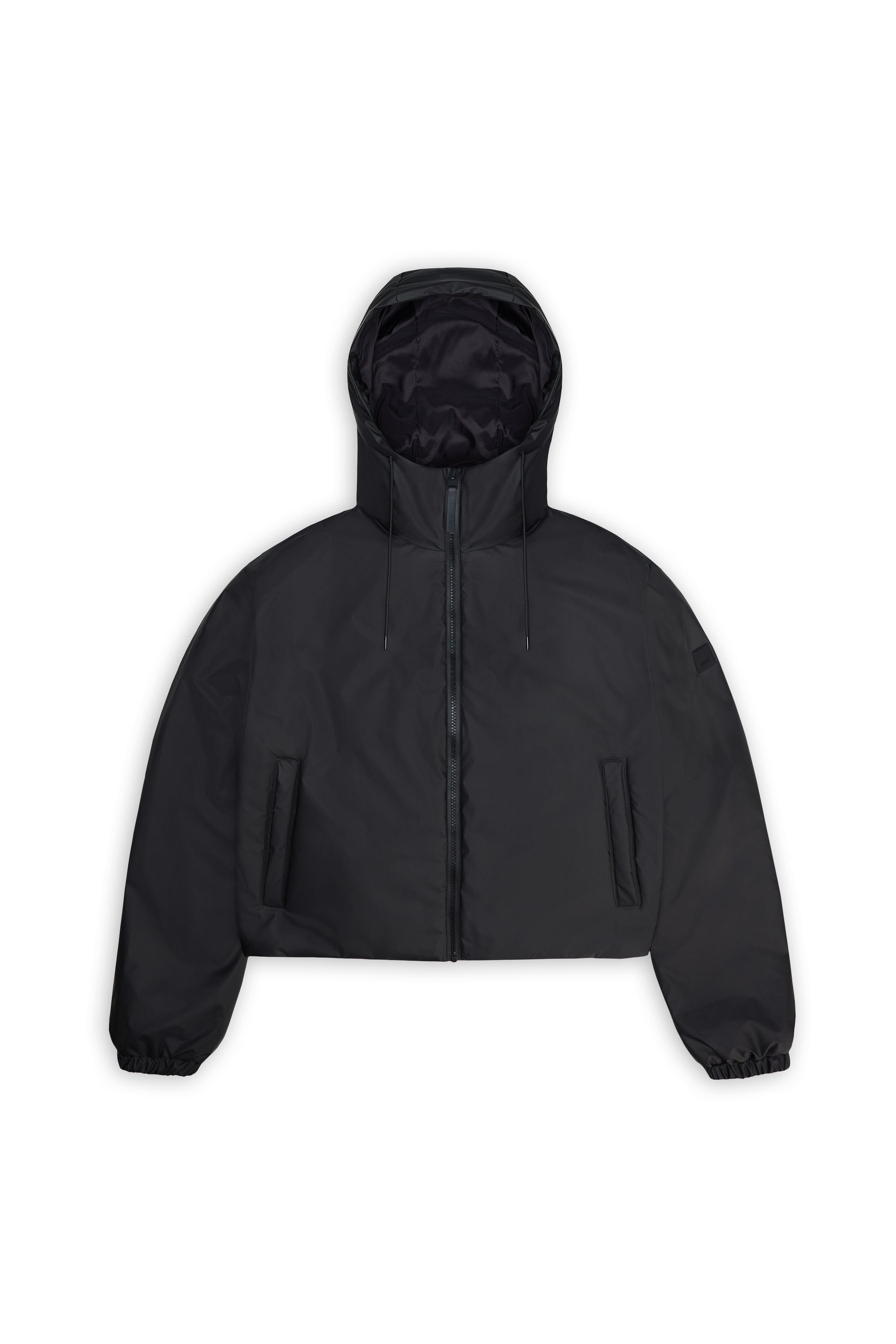 RAINS Lohja Short Insulated Jacket Black Jacket