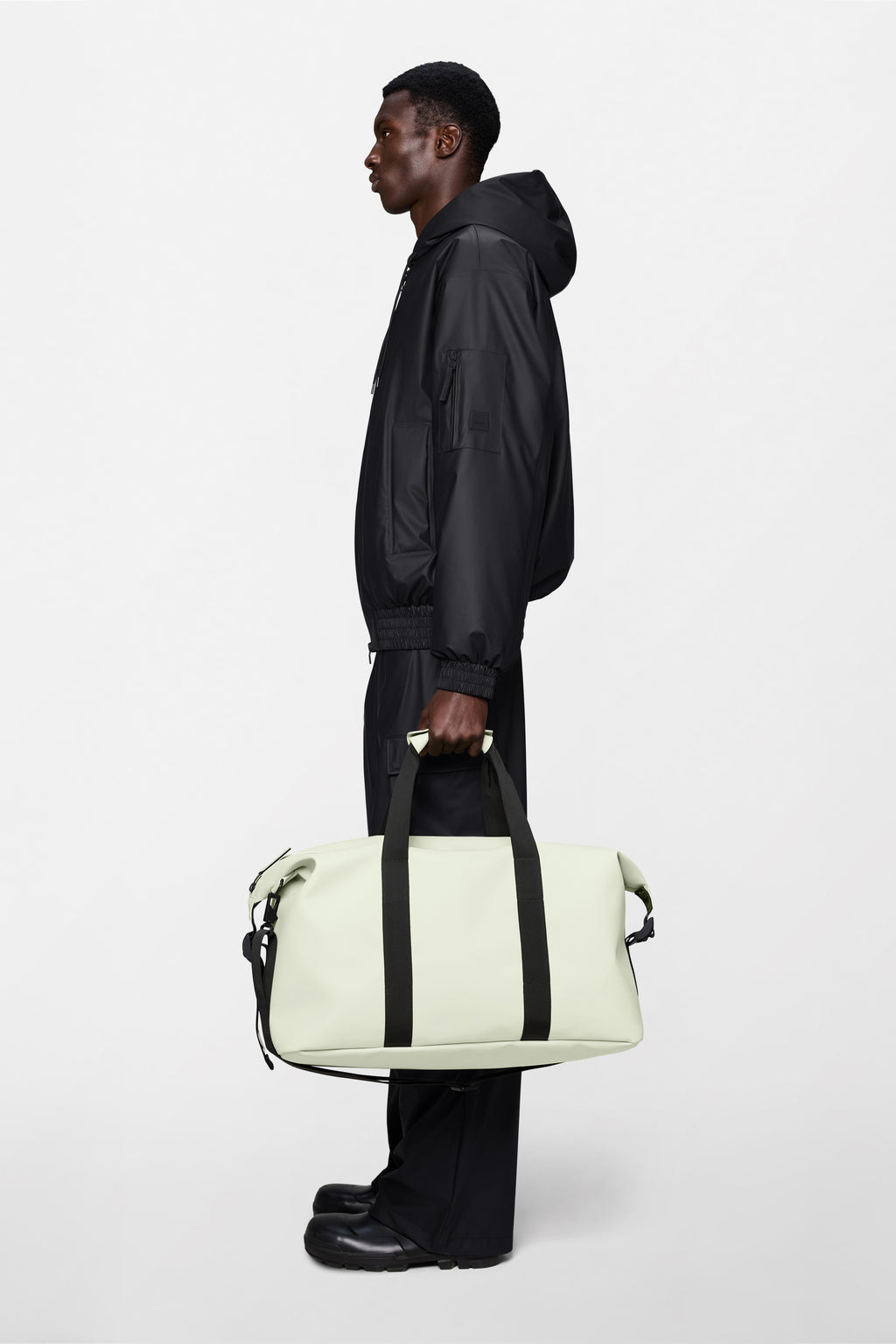 k11 hk rains weekend bag Rains® Hilo Weekend Bag in Black for $125