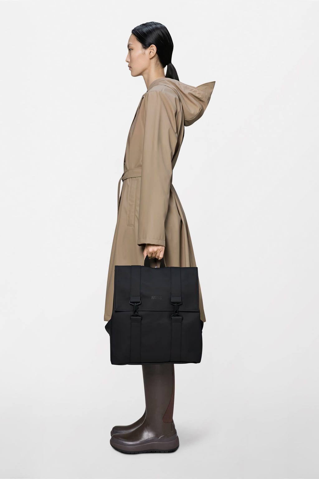 Rains® MSN Bag in Black for $125