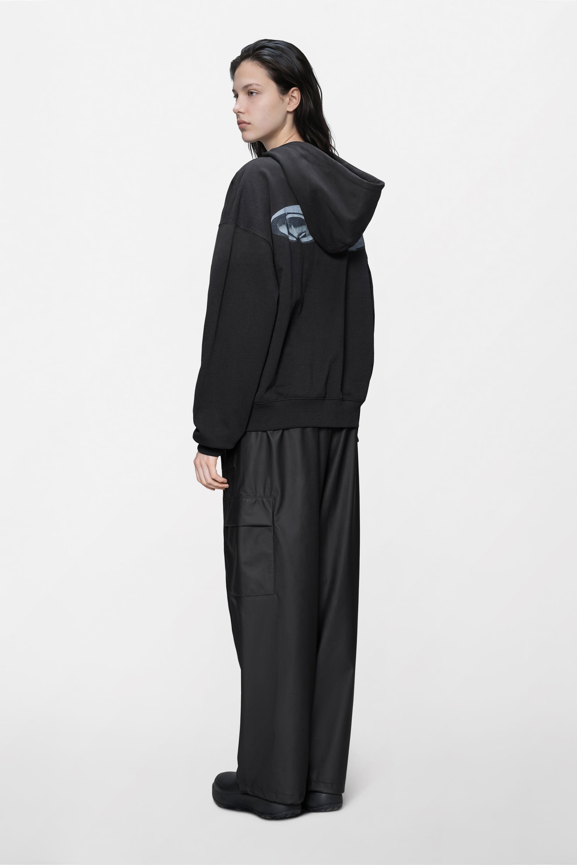 Classic Zip Hoodie Splash 3D