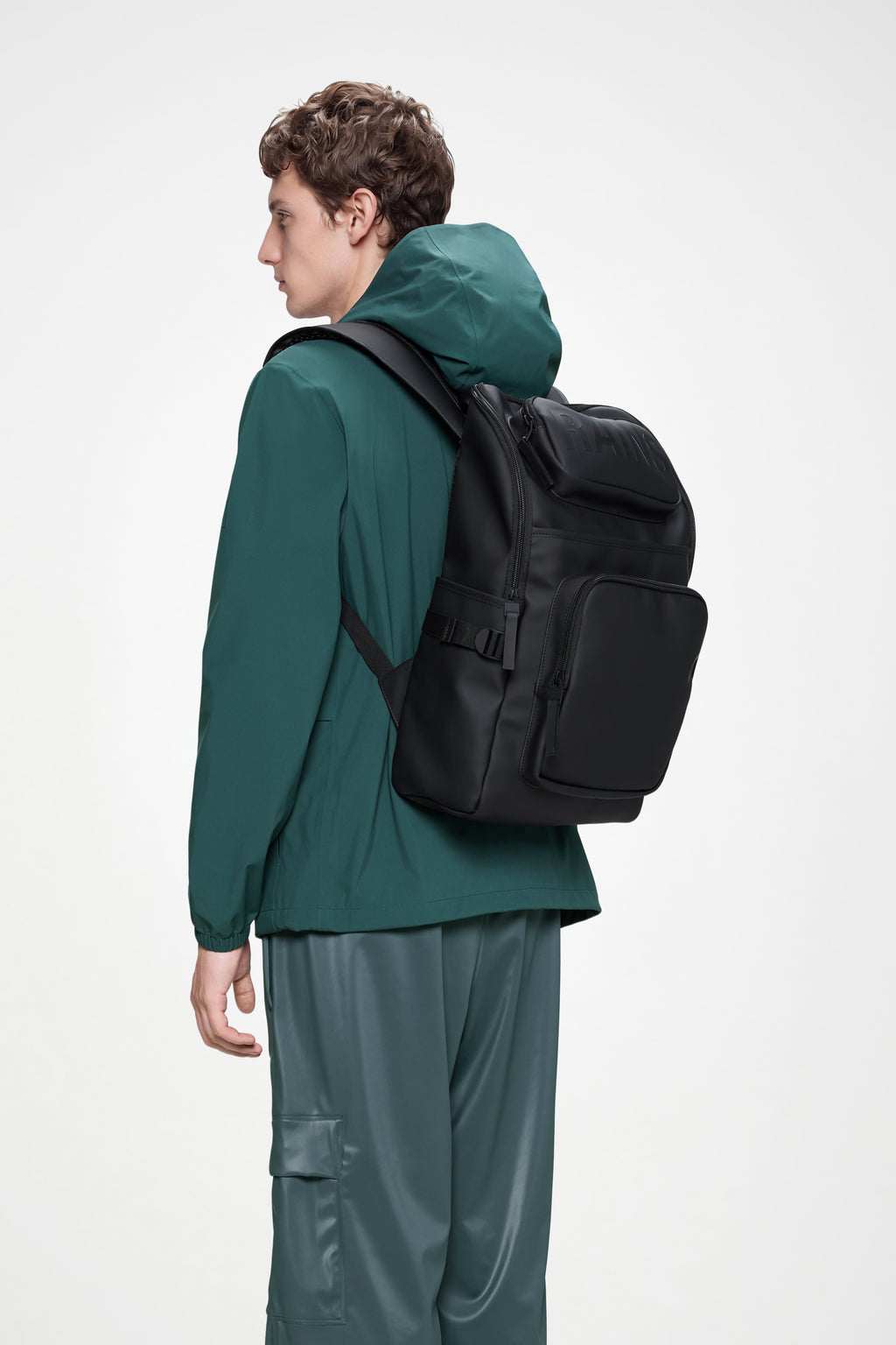 rains travel backpack Rains® Texel Cargo Backpack in Well for $185