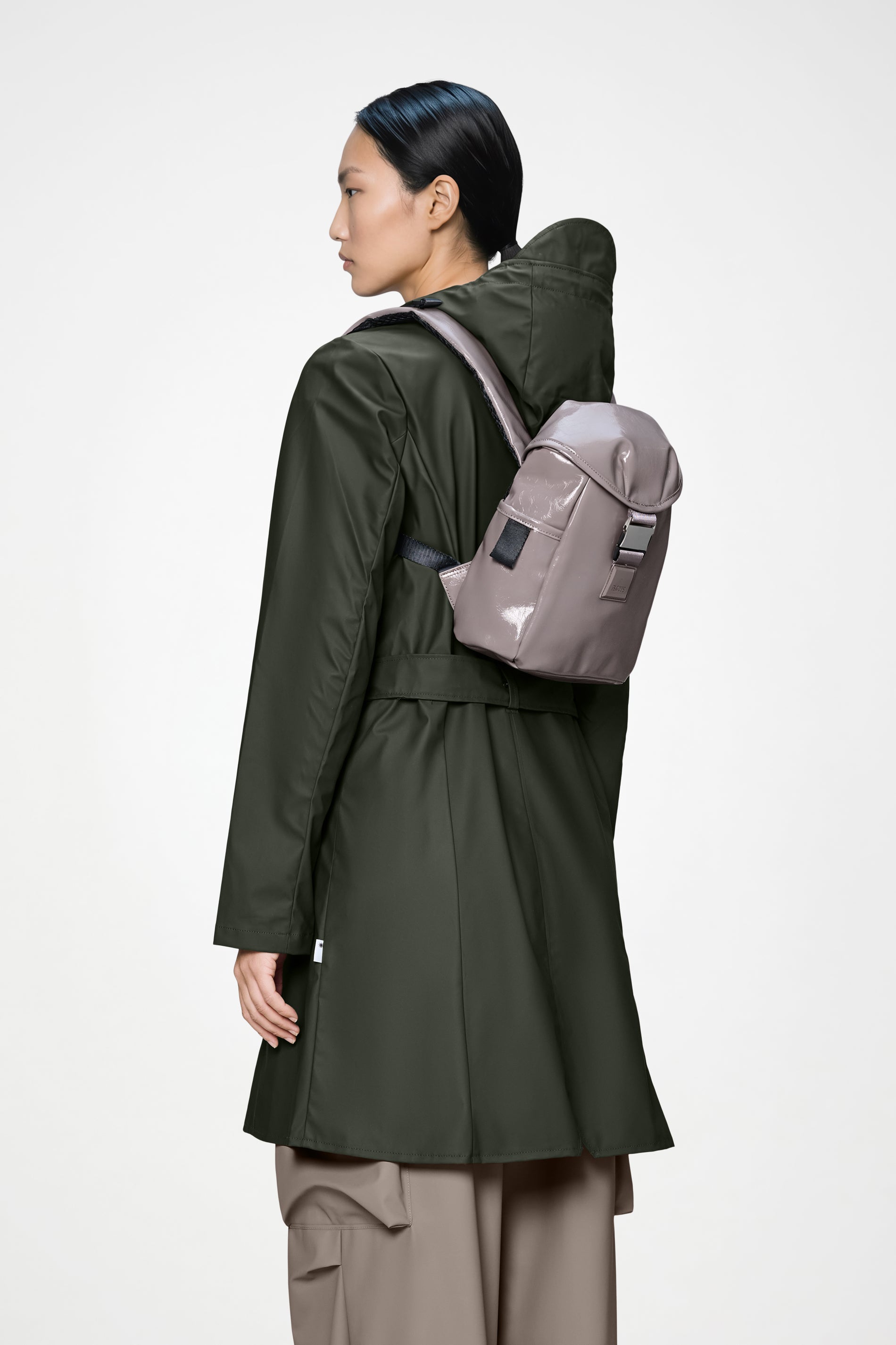 RAINS Valera Bucket Backpack Mini Cinder Glaze 5.50L H26 x D10 x W22 cm Backpack