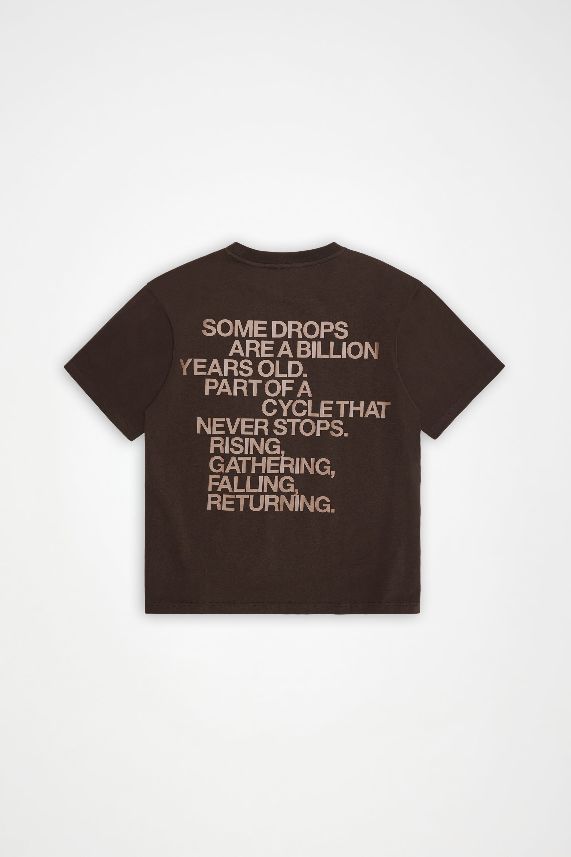 RAINS Classic T-shirt Rains Bark Short Sleeve
