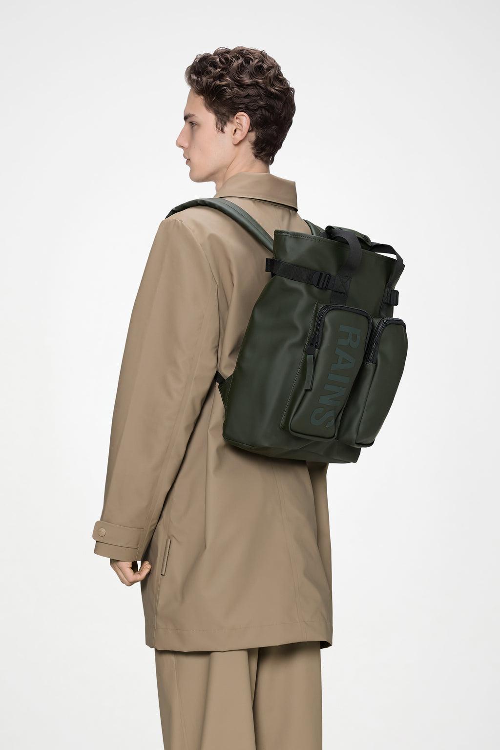 Rains® Texel Tote Backpack in Black for $180