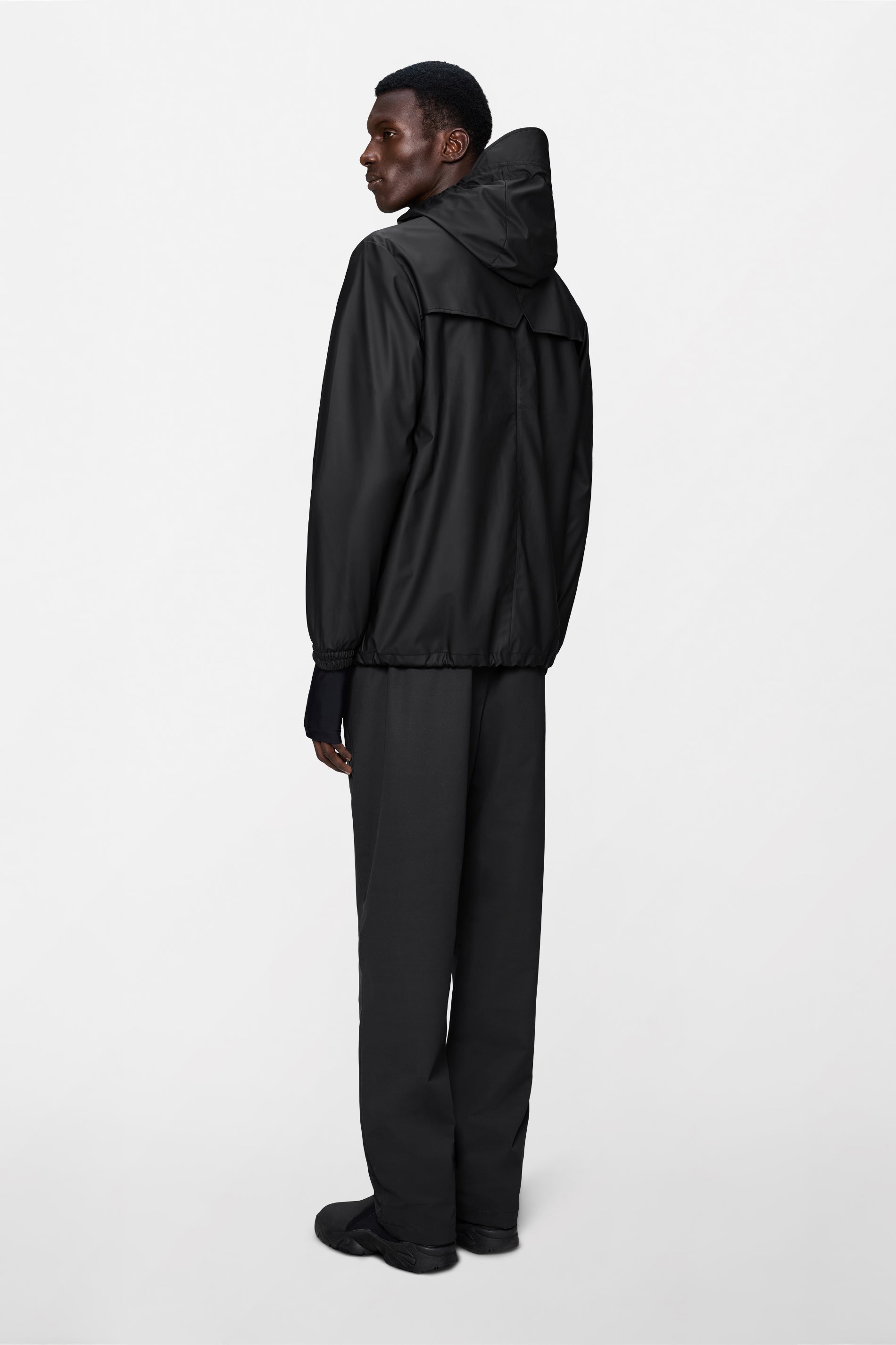 RAINS Storm Breaker Black Jacket