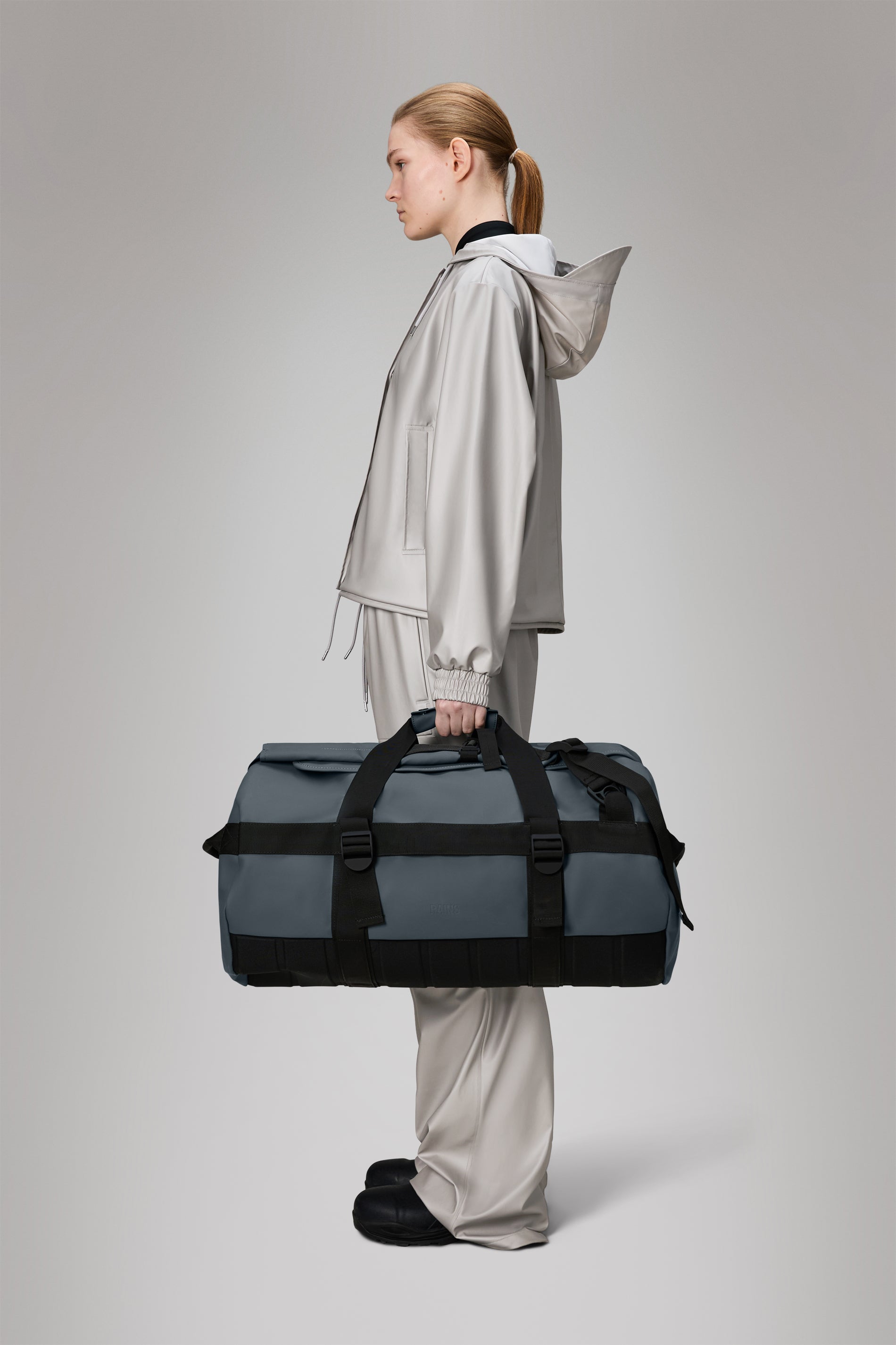 RAINS Texel Duffel Bag Lagoon Duffel