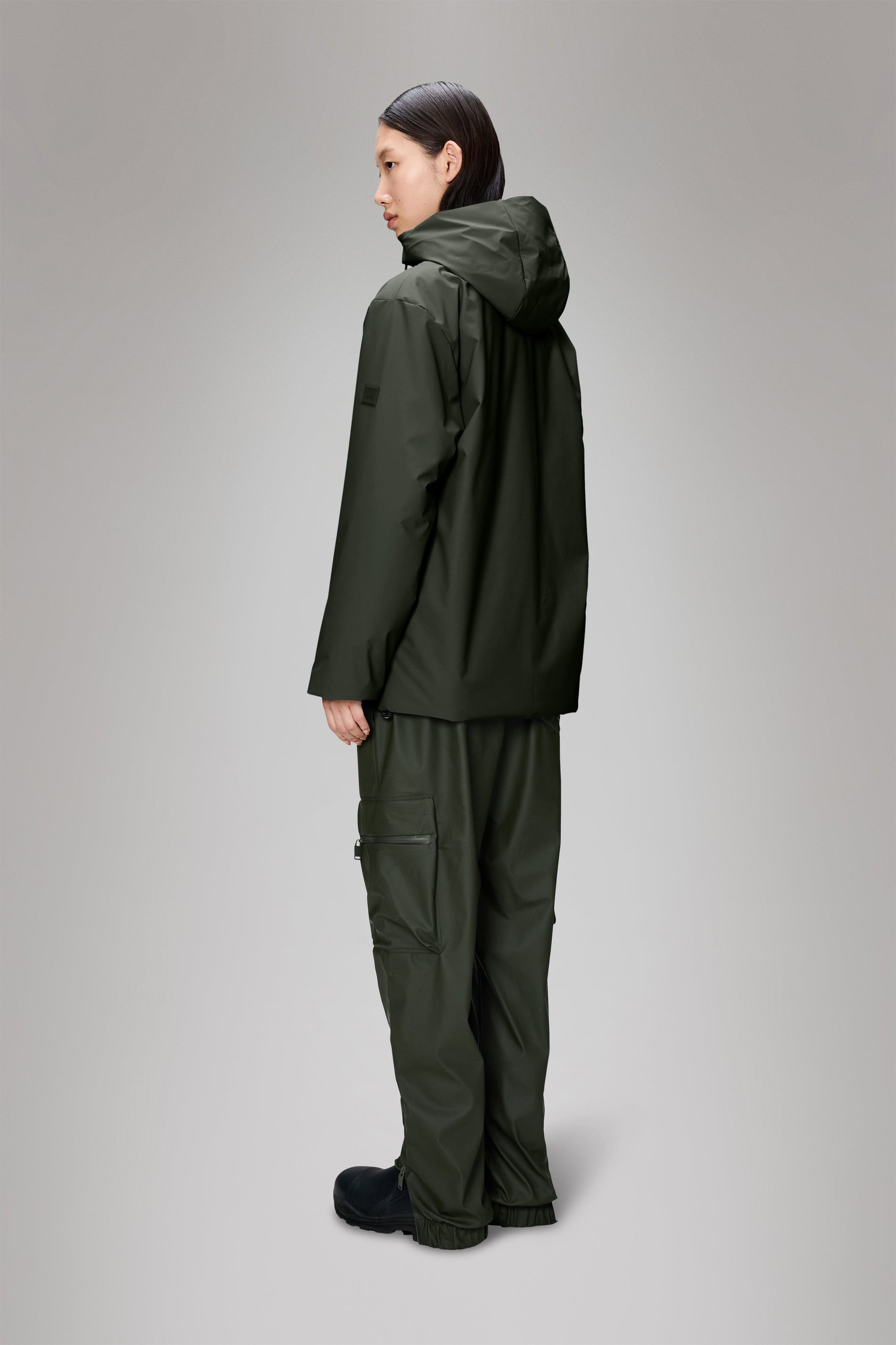 RAINS Lohja Insulated Jacket Green Jacket