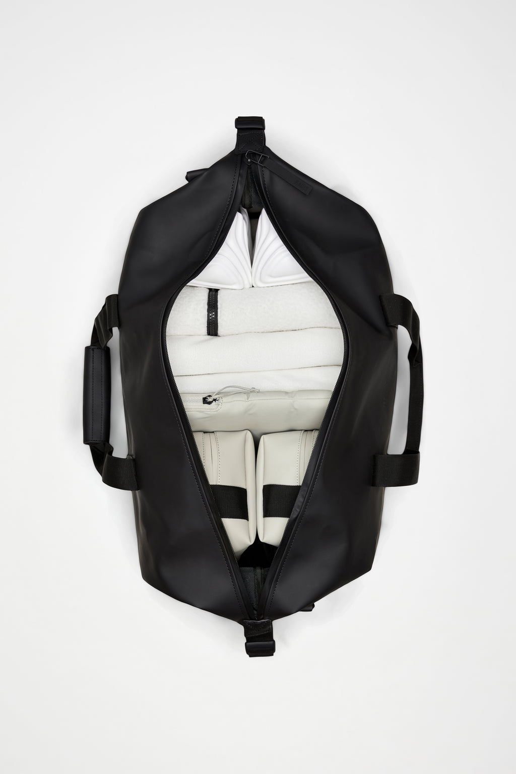 k11 hk rains weekend bag Rains® Hilo Weekend Bag Large in Black for $165