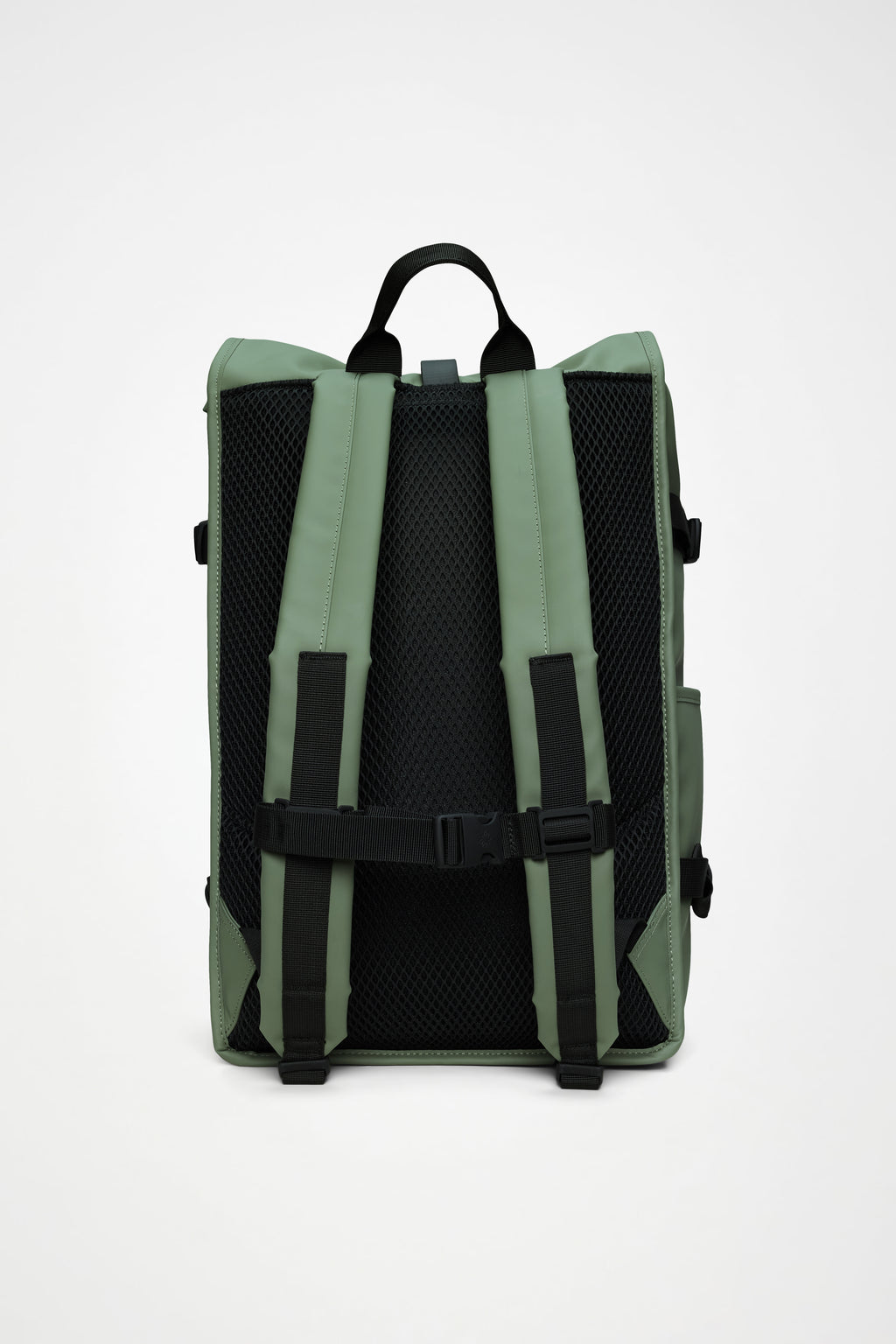 rains velcro rolltop backpack Rains® Rolltop Rucksack Large in Black for $175