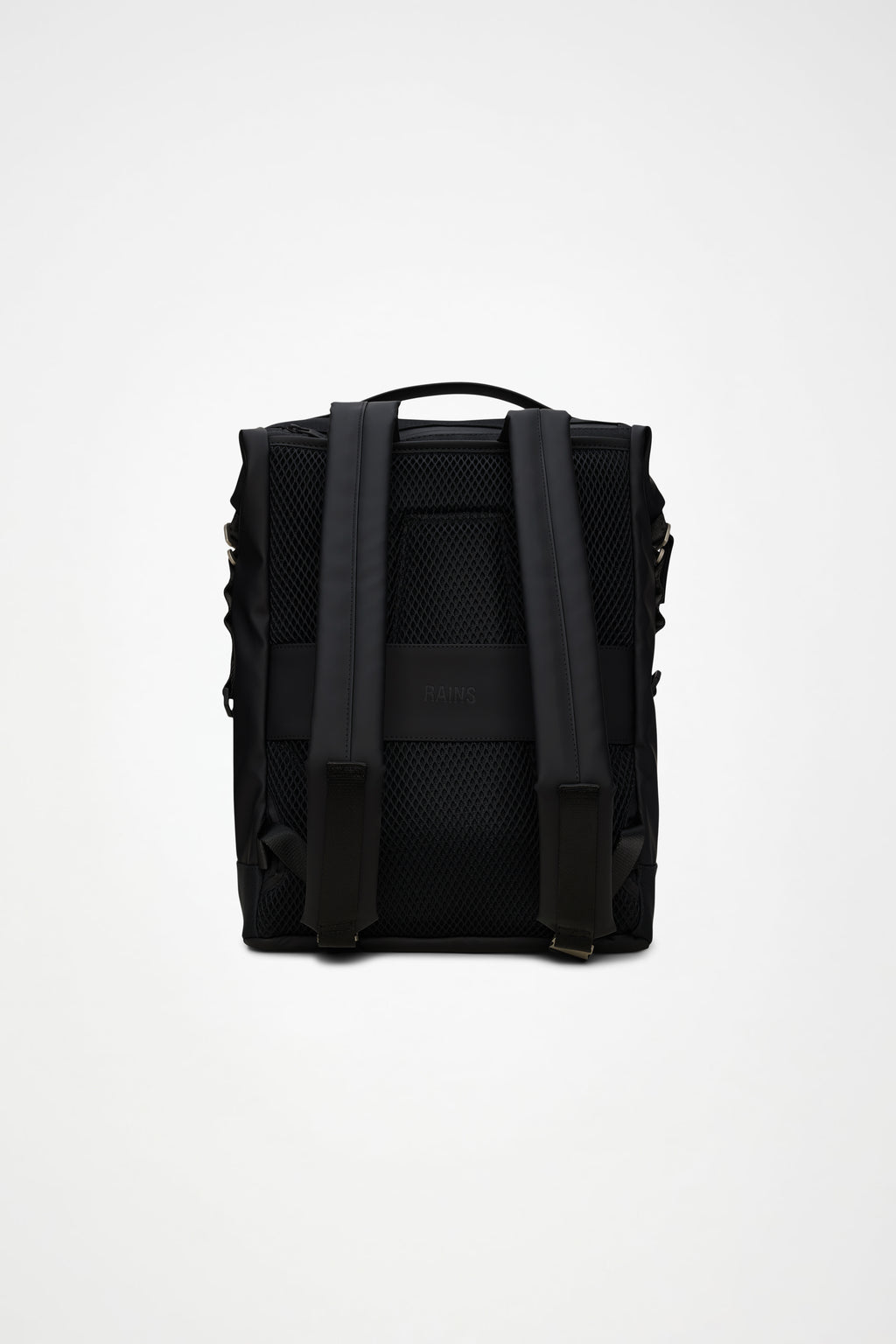 rains messenger backpack in black Trail - - Synthetic Crafted from 100% polyester with a PU coating and lined with polyester Rains Messenger Bag Black